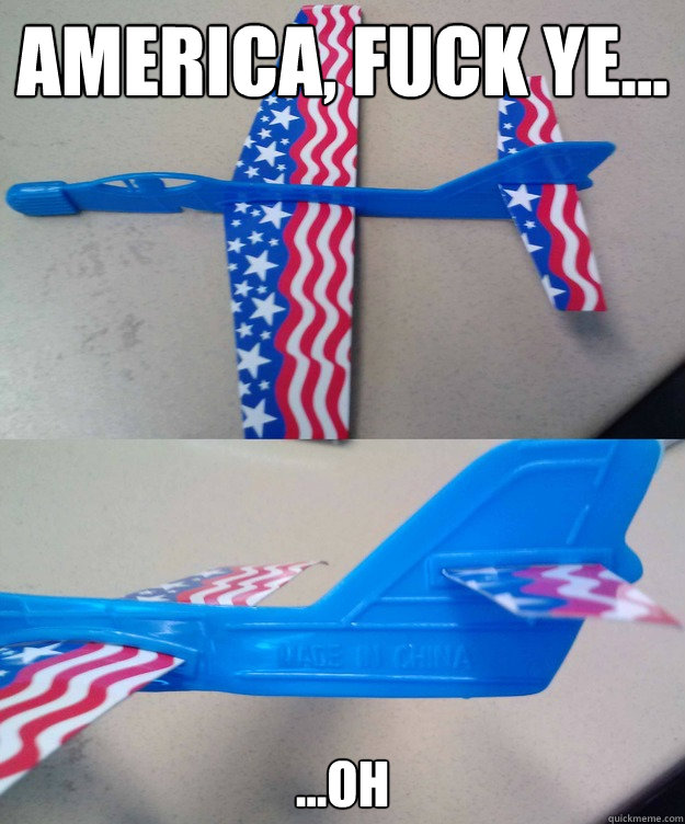 america fuck ye oh -