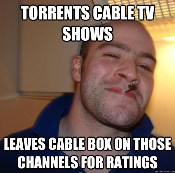 torrents cable tv shows leaves cable box on those channels f - Good Guy Greg