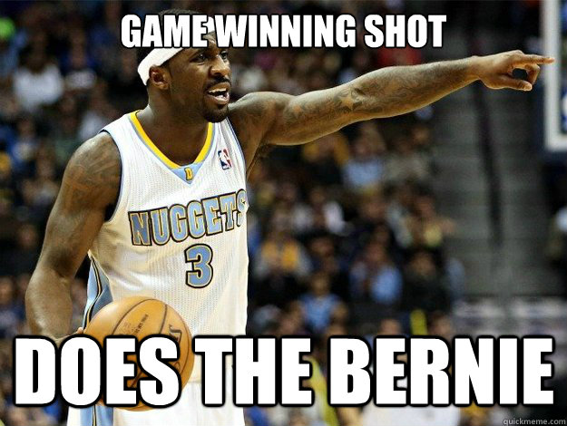 game winning shot does the bernie -
