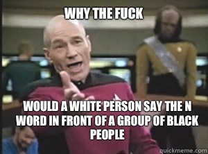 why the fuck does everyone want a zombie apocalypse - Annoyed Picard