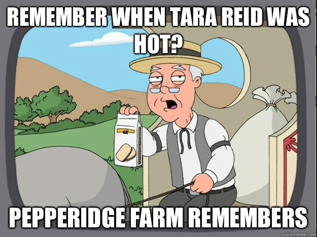 REMEMBER WHEN REDDITORS USED TO WAIT A FEW MONTHS UNTIL REPO - Pepperidge Farm remembers