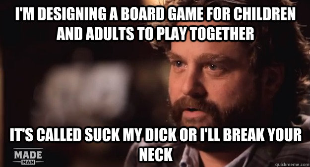 im designing a board game for children and adults to play t -