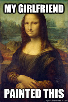 my girlfriend painted this -