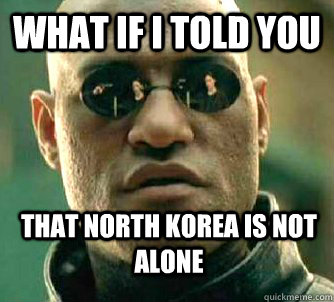 what if i told you that north korea is not alone - WhatIfIToldYouBing