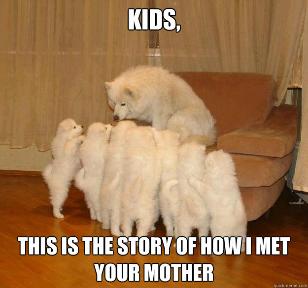 kids this is the story of how i met your mother -