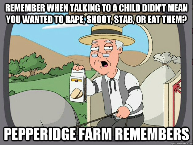 remember when talking to a child didnt mean you wanted to r - Pepperidge Farm Remembers