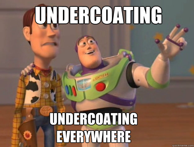 undercoating undercoating everywhere - toystory everywhere