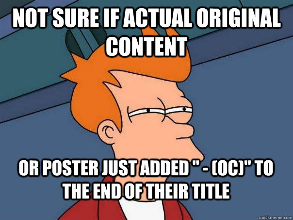 not sure if actual original content or poster just added - FuturamaFry