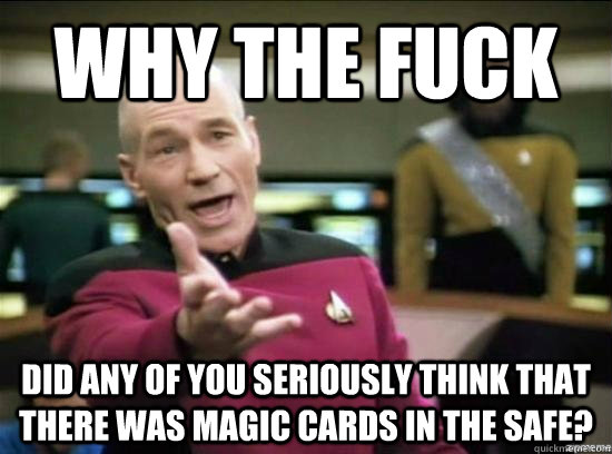 why the fuck did any of you seriously think that there was m - Annoyed Picard HD