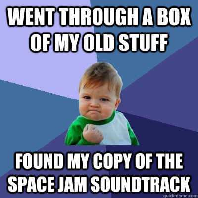 went through a box of my old stuff found my copy of the spac - Success Kid