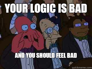 How I feel when my manager doesn't meet her own standards because "she's the boss