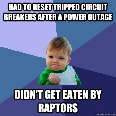 Power went out today. : AdviceAnimals