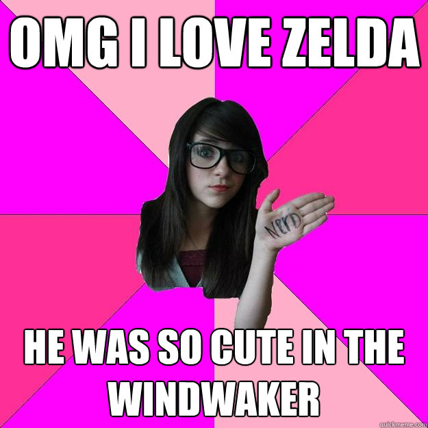 omg i love zelda he was so cute in the windwaker - Idiot Nerd Girl