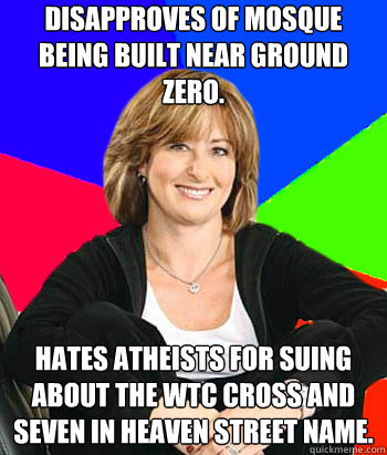 disapproves of mosque being built near ground zero hates at - Sheltering Suburban Mom