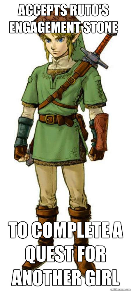 accepts rutos engagement stone to complete a quest for anot - Scumbag Link