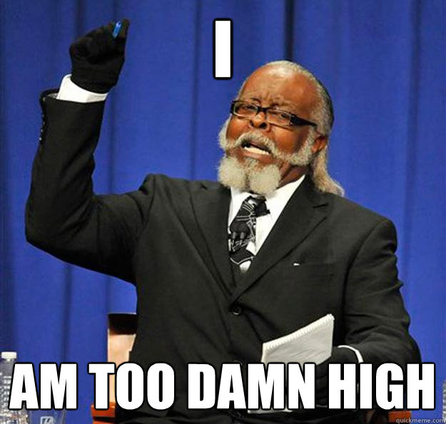 i am too damn high - Jimmy McMillan