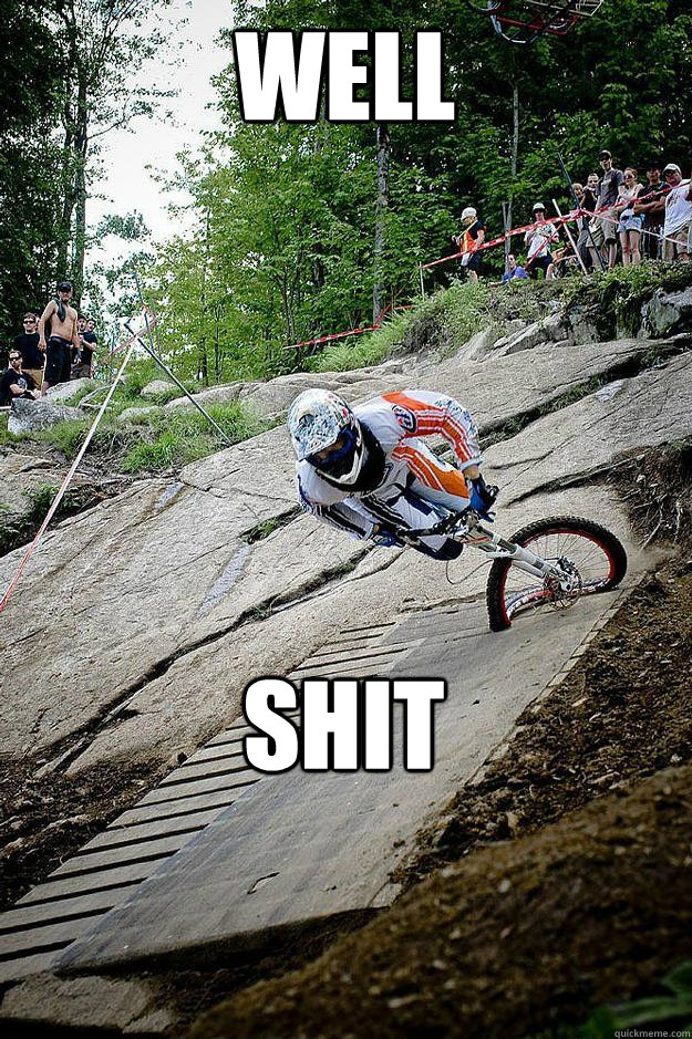 well shit - Fucked Biker
