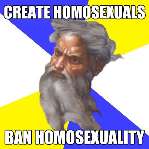 create homosexuals ban homosexuality - Advice God