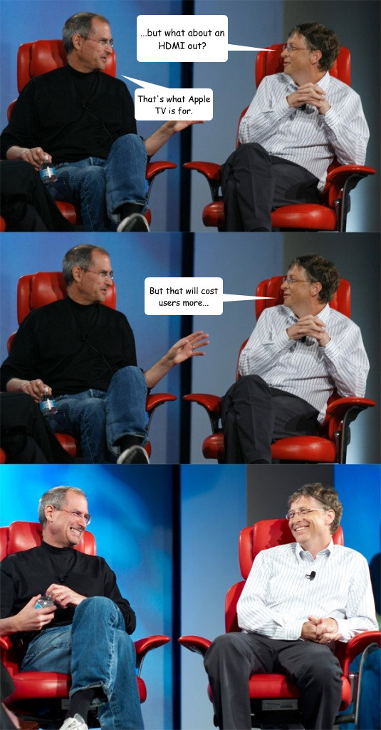 steve jobs bill gates meme. Steve Jobs vs Bill Gates - but