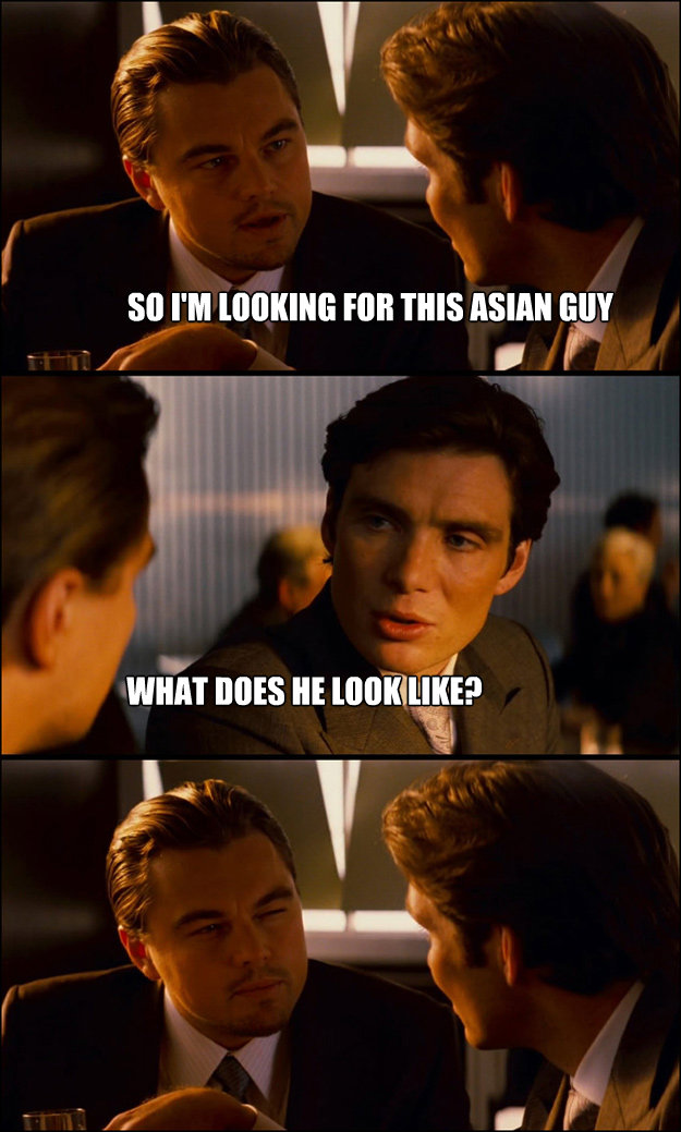 random asian man