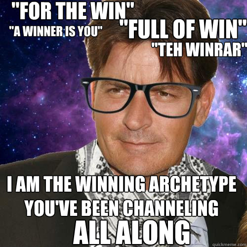 charlie sheen winning. egohmm charlie sheen win