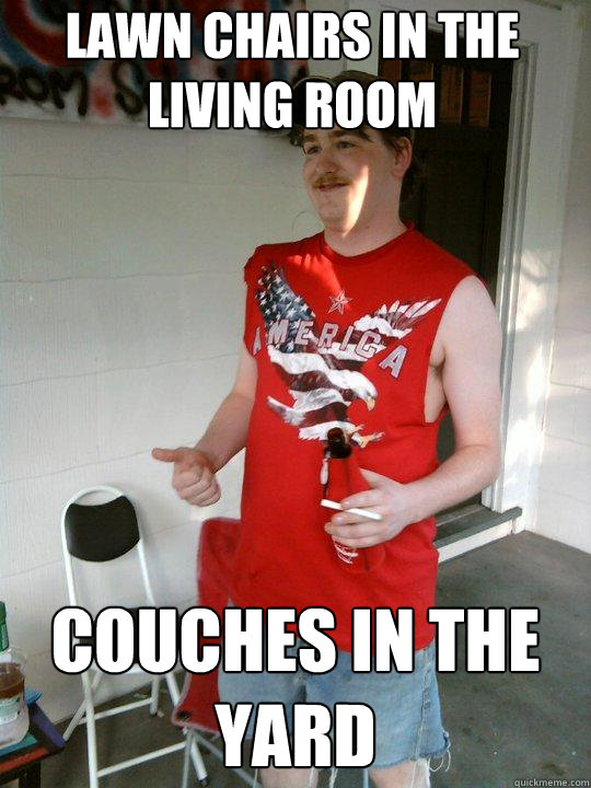 redneck living room