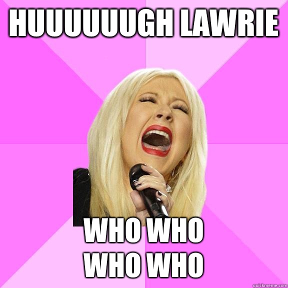 Huuuuuugh lawrie Who who Who who - Wrong Lyrics Christina