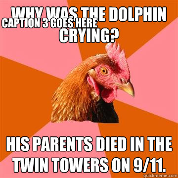 dolphin crying