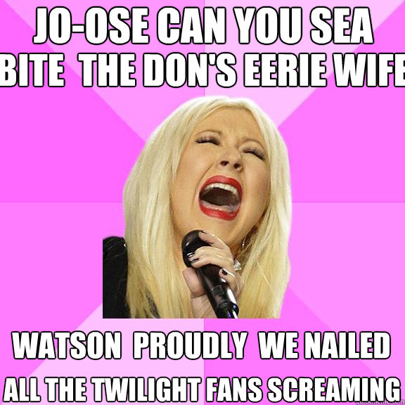 joose can you sea bite the dons eerie wife watson proudl - Wrong Lyrics Christina